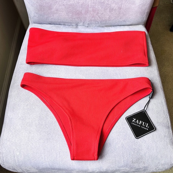 Zaful Bandeau Bikini Set - Picture 8 of 8